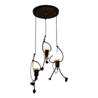 Künstlerische Verspielte Retro Iron Man Hängelampe