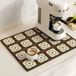 Coffee Bar & Sink Mat Absorbent & Stylish Pattern - Image 10