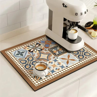 Coffee Bar & Sink Mat Absorbent & Stylish Pattern - Image 14