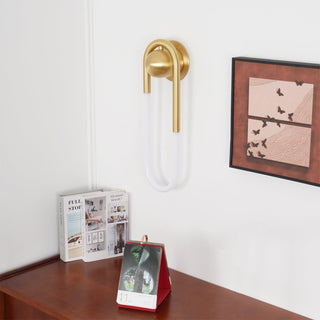 Raffinierte künstlerische Loop Wandleuchte