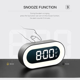 Digital Sunrise Alarm Clock LED Time Display and Night Light - Image 3