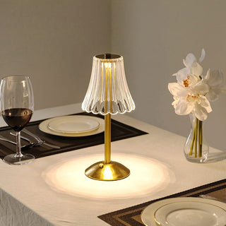 Moderne Kristall LED Schreibtischlampe mit Touch