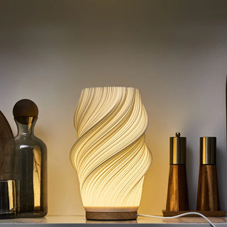 Elegante Serene Wavecrest Lampe für moderne Innenräume