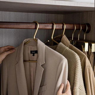 5‑Piece Anti‑Slip Wardrobe Hanger Set - Image 3