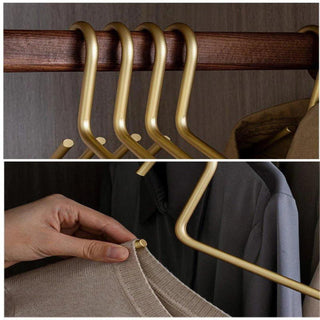 Modernes Kleiderschrank Kleiderbügel-Set mit 5 Stück