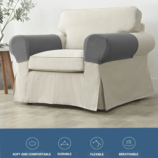 Rutschfester Sofa-Armlehnenbezug mit Strukturmuster