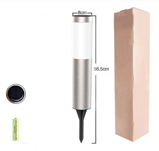 Moderne runde Solar Gartenleuchte für Wege – witterungsbeständig