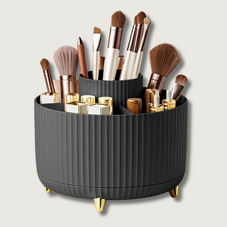 Kompakter Rotierender Makeup Organizer 5 Fächer