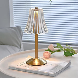 Moderne Kristall LED Schreibtischlampe mit Touch