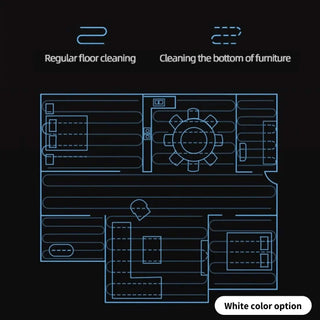 Moderner intelligenter automatischer Staubsauger