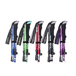 Hiking Poles Adjustable Foldable Sticks for Walking & Trekking - Image 8
