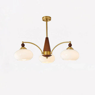 Beeindruckender Mid-Century Retro Glaskronleuchter Licht Design