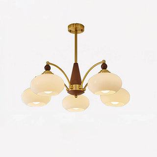 Beeindruckender Mid-Century Retro Glaskronleuchter Licht Design