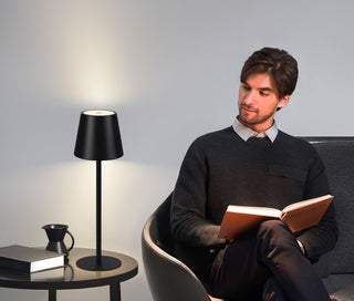 Rechargeable Touch Control LED Table Lamp for Bedside Use - Image 7
