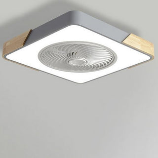 LED Deckenleuchte mit Ventilator – Moderne flügellose Deckenlampe