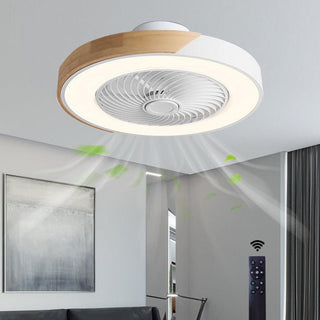 LED Deckenleuchte mit Ventilator – Moderne flügellose Deckenlampe