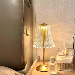 Moderne Kristall LED Schreibtischlampe mit Touch