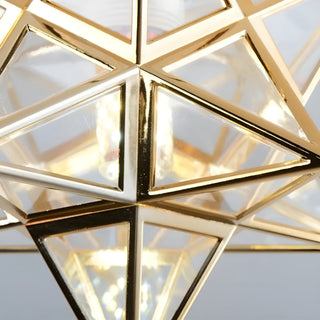 Moderne LED-Sternlampe mit Sternenhimmel-Effekt