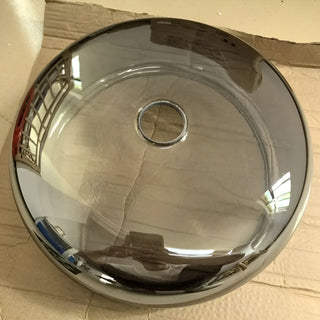 Handgefertigter Mid-Century Retro Glaskronleuchter mit LED Beleuchtung