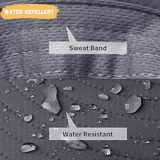 Men Sun Hat Solar Powered Cooling Fans with Wide Brim Protection - Image 10
