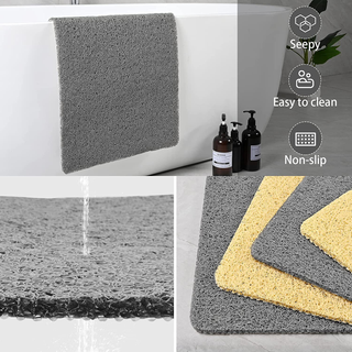 Non Slip Bathroom Shower Mat Anti-Slip Quick-Drain Support - Image 8