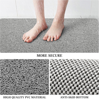 Non Slip Bathroom Shower Mat Anti-Slip Quick-Drain Support - Image 9