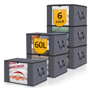 Aufbewahrungsboxen mit Griffen zur Kleiderorganisation