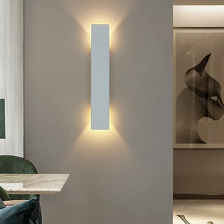 Moderne Außen LED Wandlampe für Hauswand und Terrasse