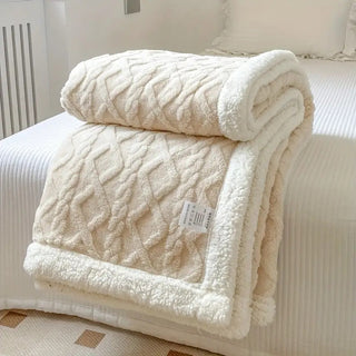 All-Season Reversible Throw Versatile Home Blanket - Image 7
