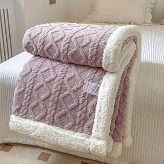 All-Season Reversible Throw Versatile Home Blanket - Image 11