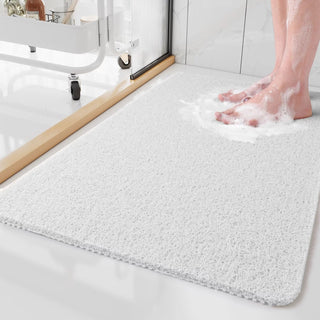Non Slip Bathroom Shower Mat Anti-Slip Quick-Drain Support - Image 3