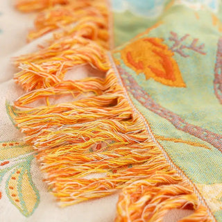 Sanfte Rustikale Boho Tagesdecken für Wohnräume