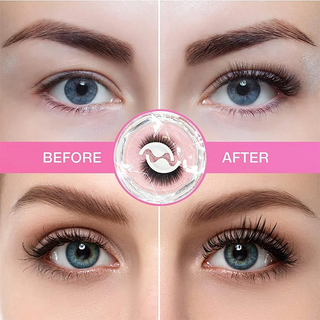 Reusable Self-Adhesive False Eyelashes Quick Application Natural Look - Image 9