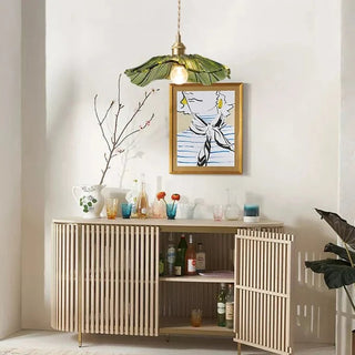 Feine Art Deco Deckenleuchte mit Blumen Glas Design