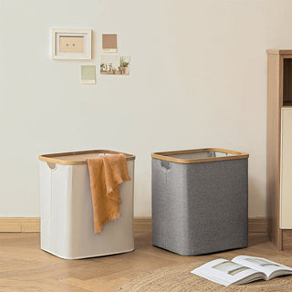 Moderner faltbarer Stoff Wäschekorb