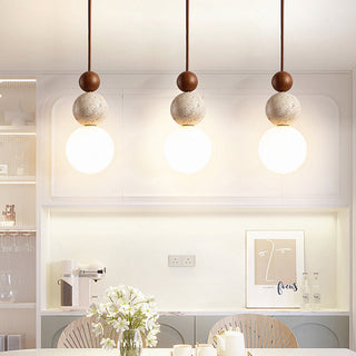 Neutral Contemporary Hanging Pendant Light