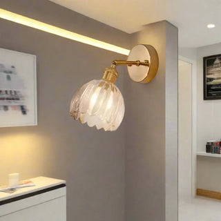 Elegante Tulip Glas Mid century Retro Wandleuchten