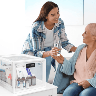 Praktische Vorratsdose mit transparentem Deckel